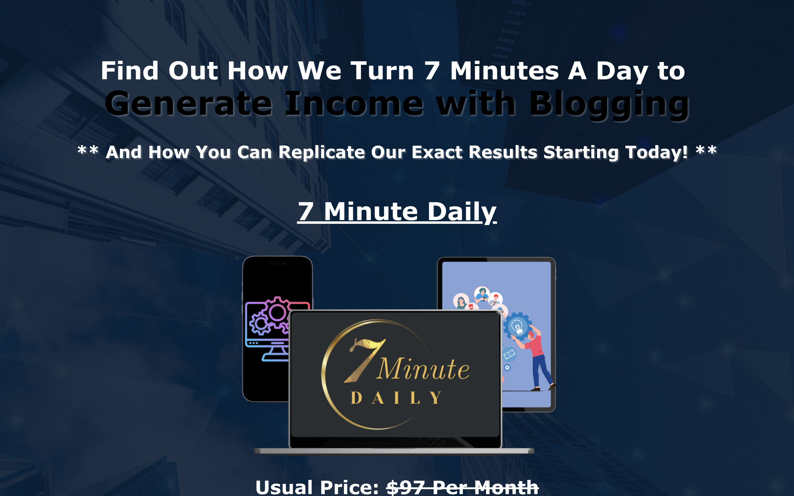 Screenshot of 7mindaily.com