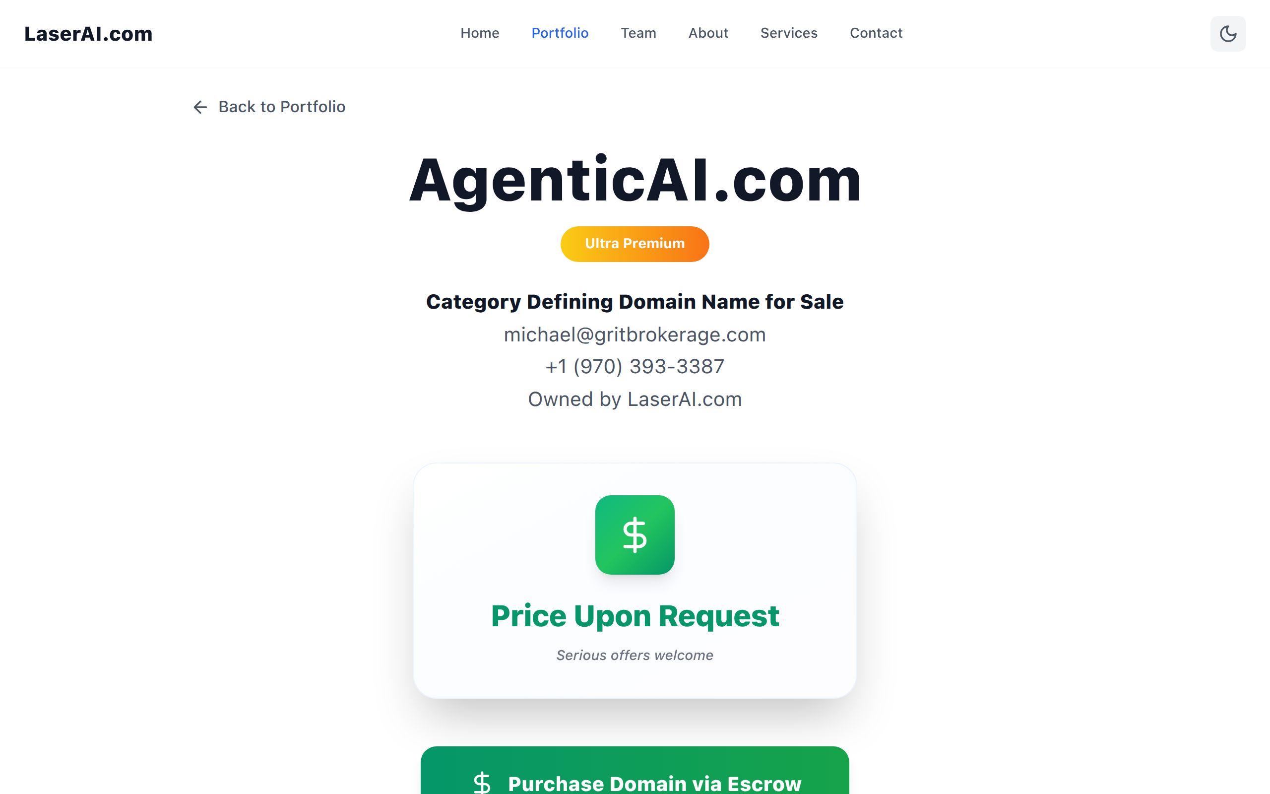 Screenshot of agenticai.com