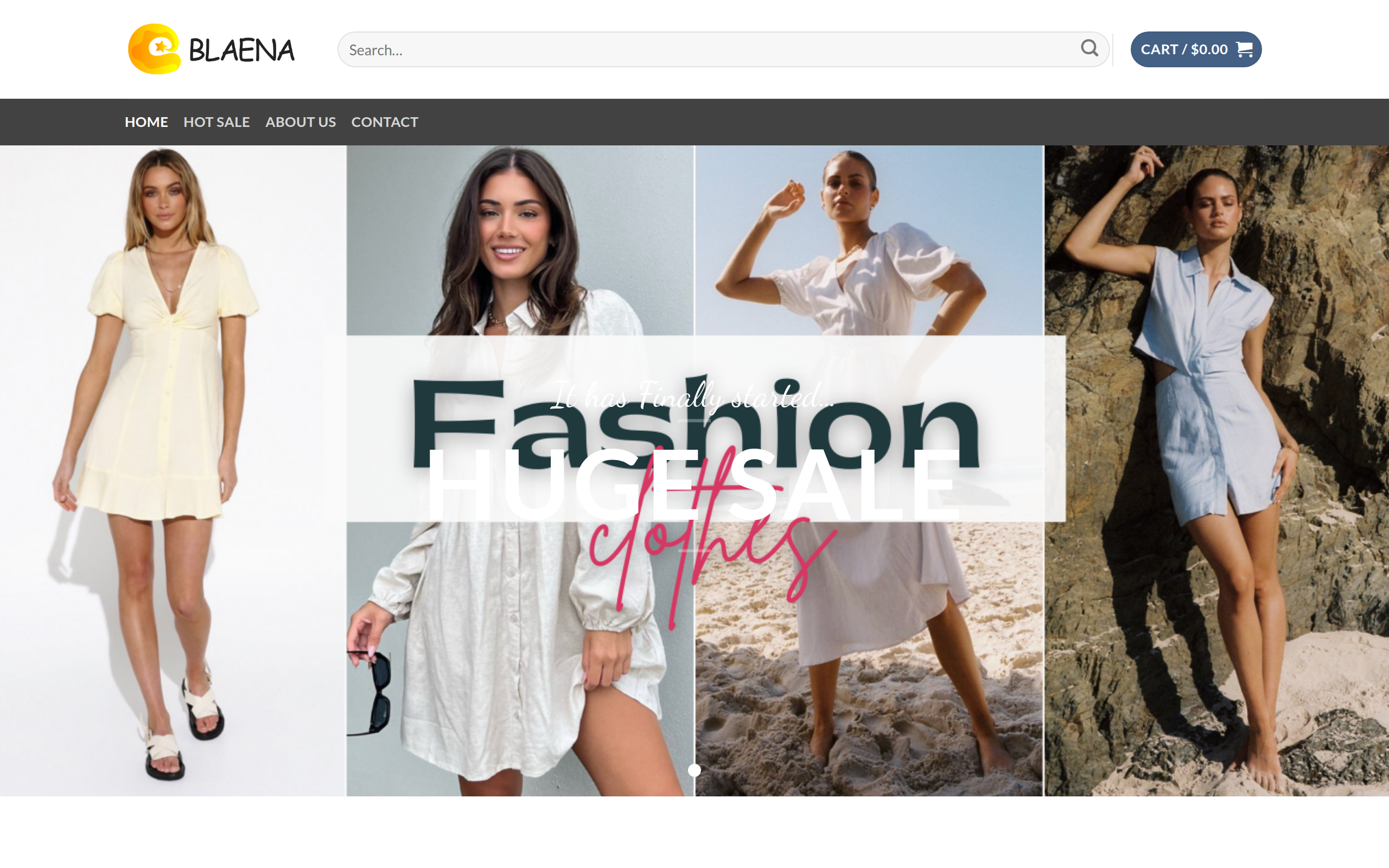Screenshot of blaena.com