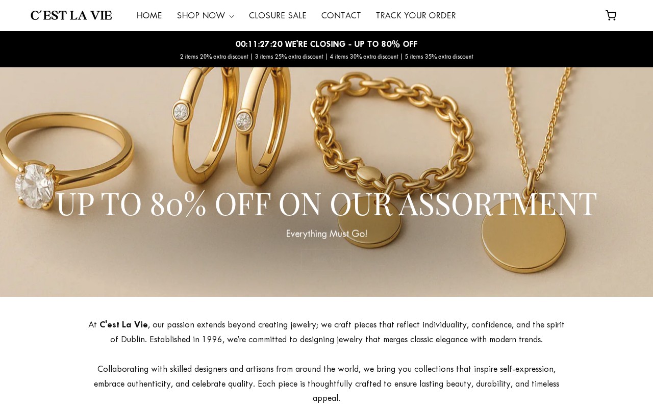 Screenshot of boutique-cestlavie.com