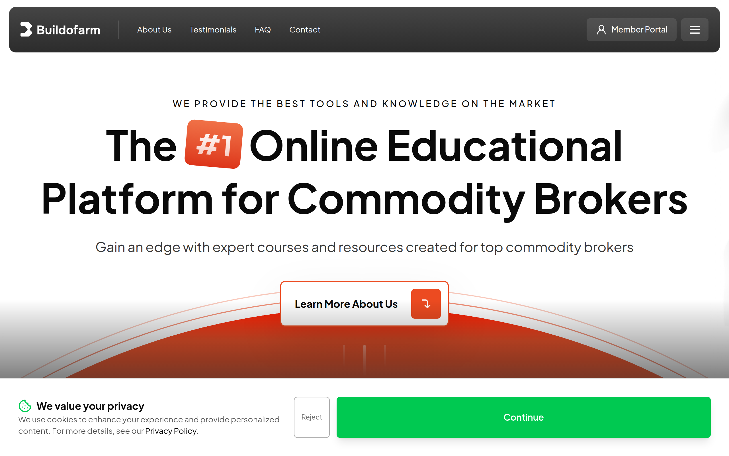 Screenshot of buildofarm.com