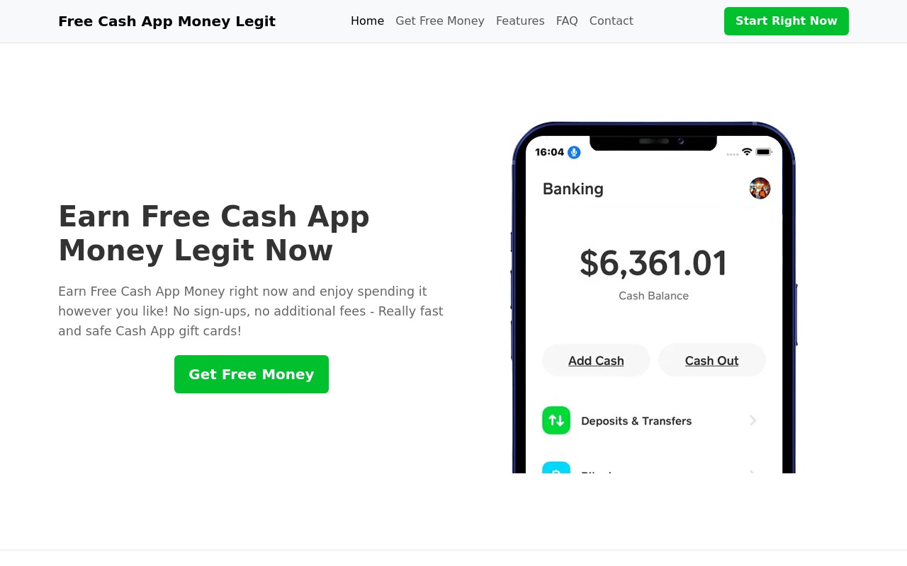 Screenshot of cashadder.com