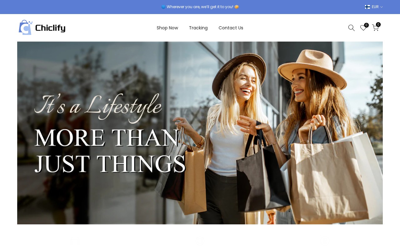Screenshot of chiclify.com