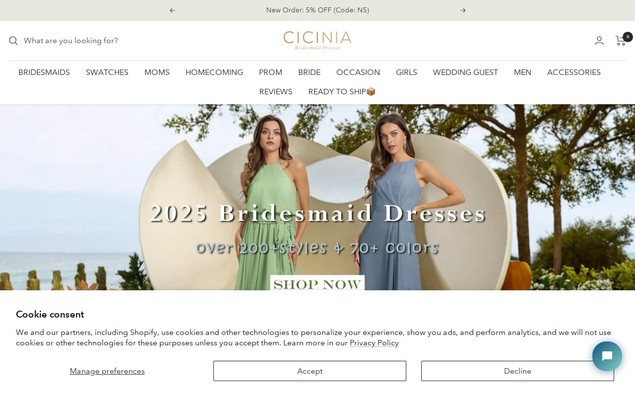 Screenshot of cicinia.com