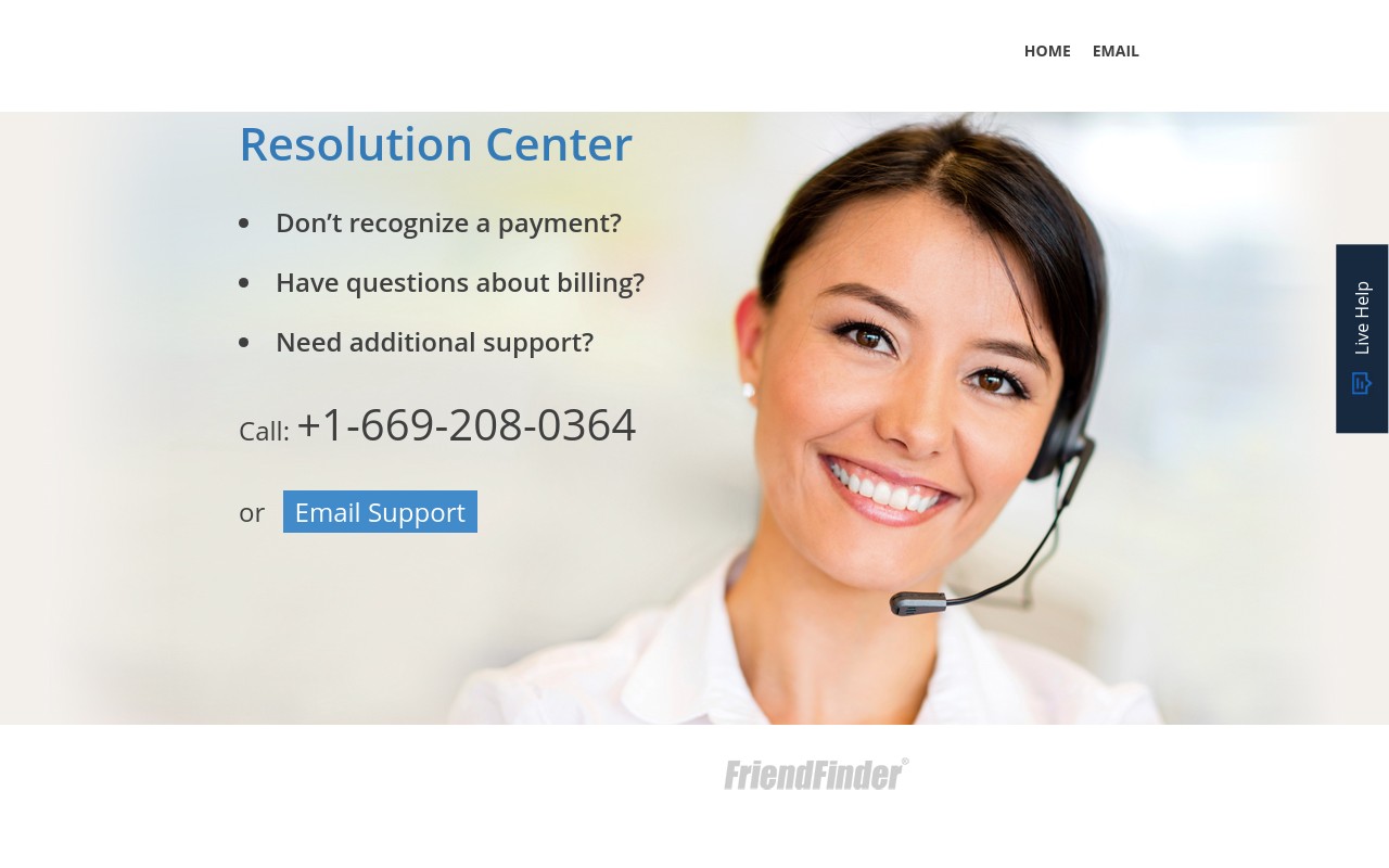 Screenshot of ffnhelp.com