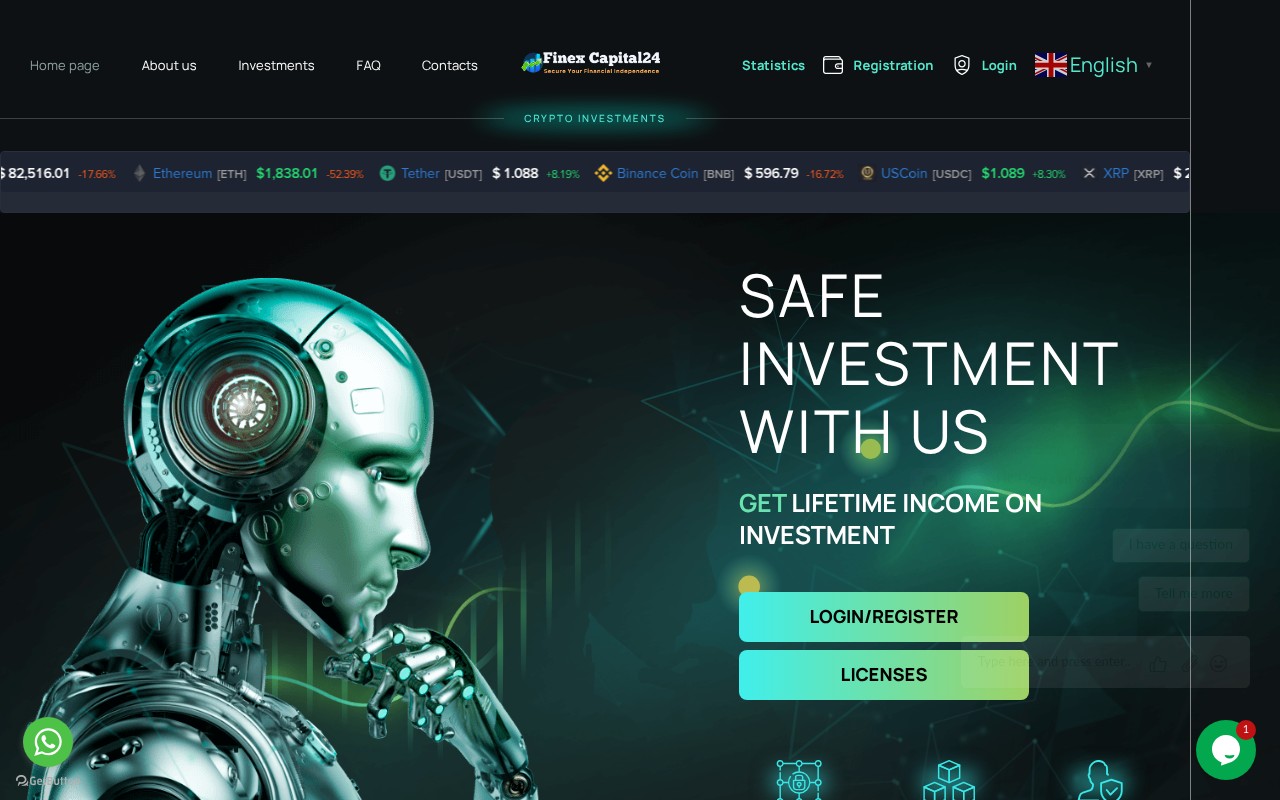 Screenshot of finexcapital24.org
