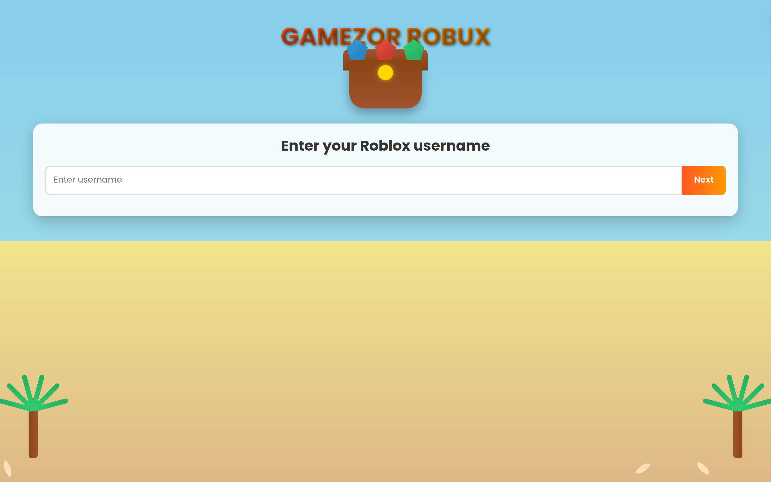 Screenshot of gamezor.ink