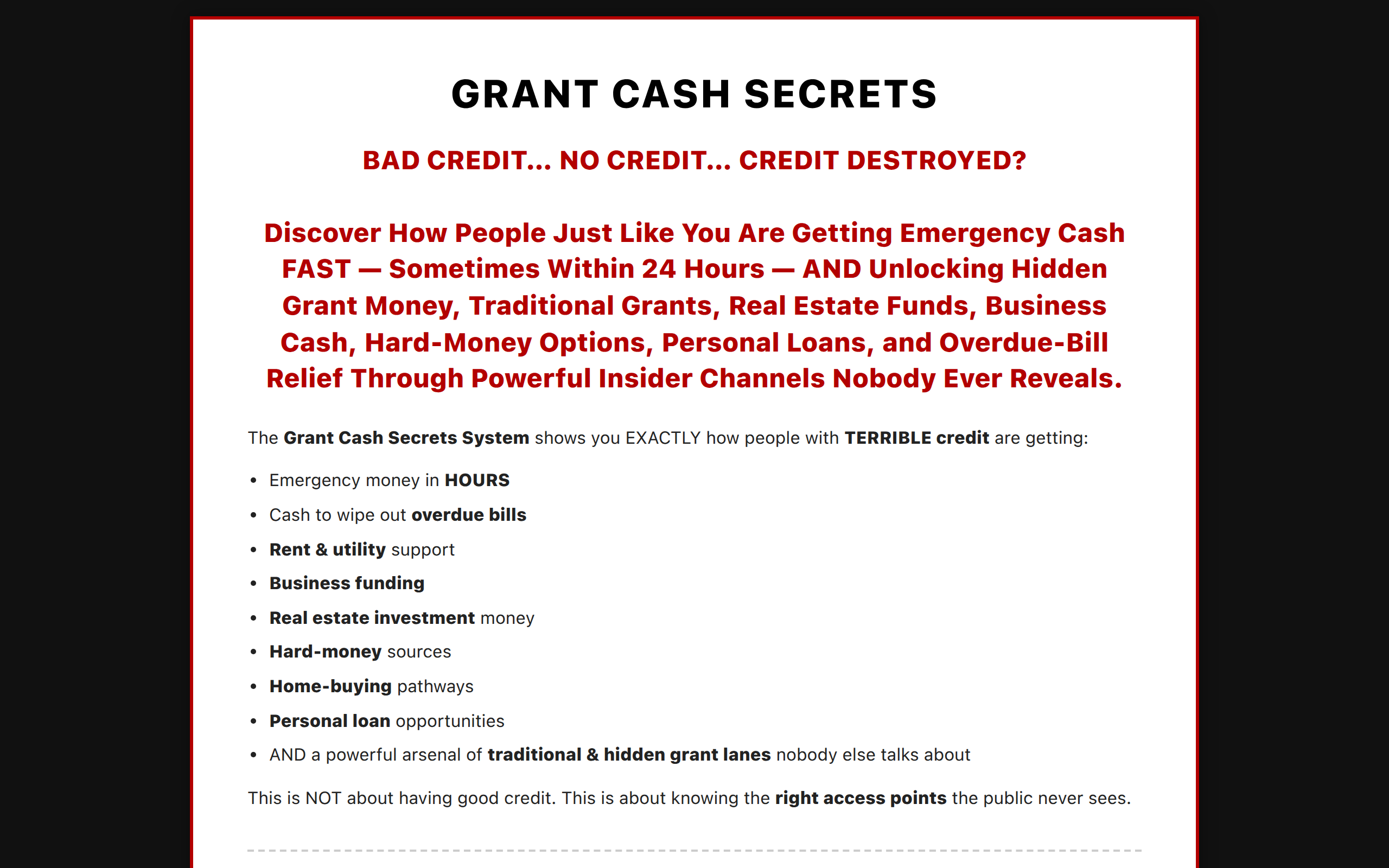 grantcashsecrets.com