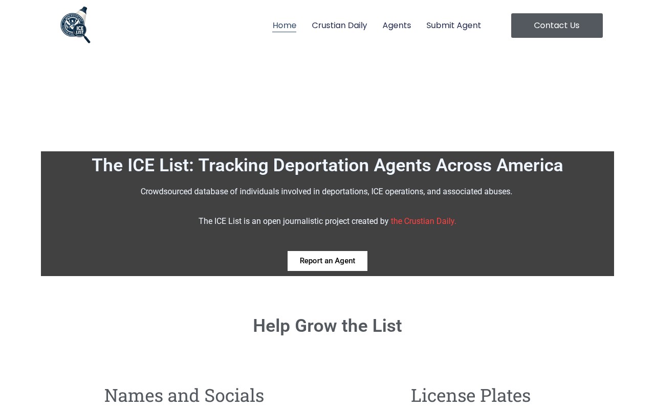 Screenshot of icelist.info