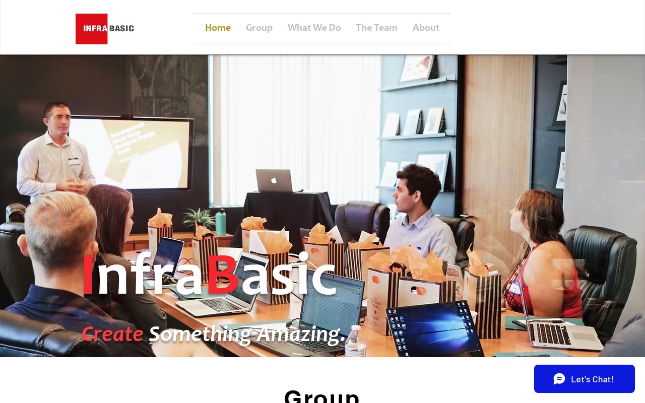 Screenshot of infrabasic.com