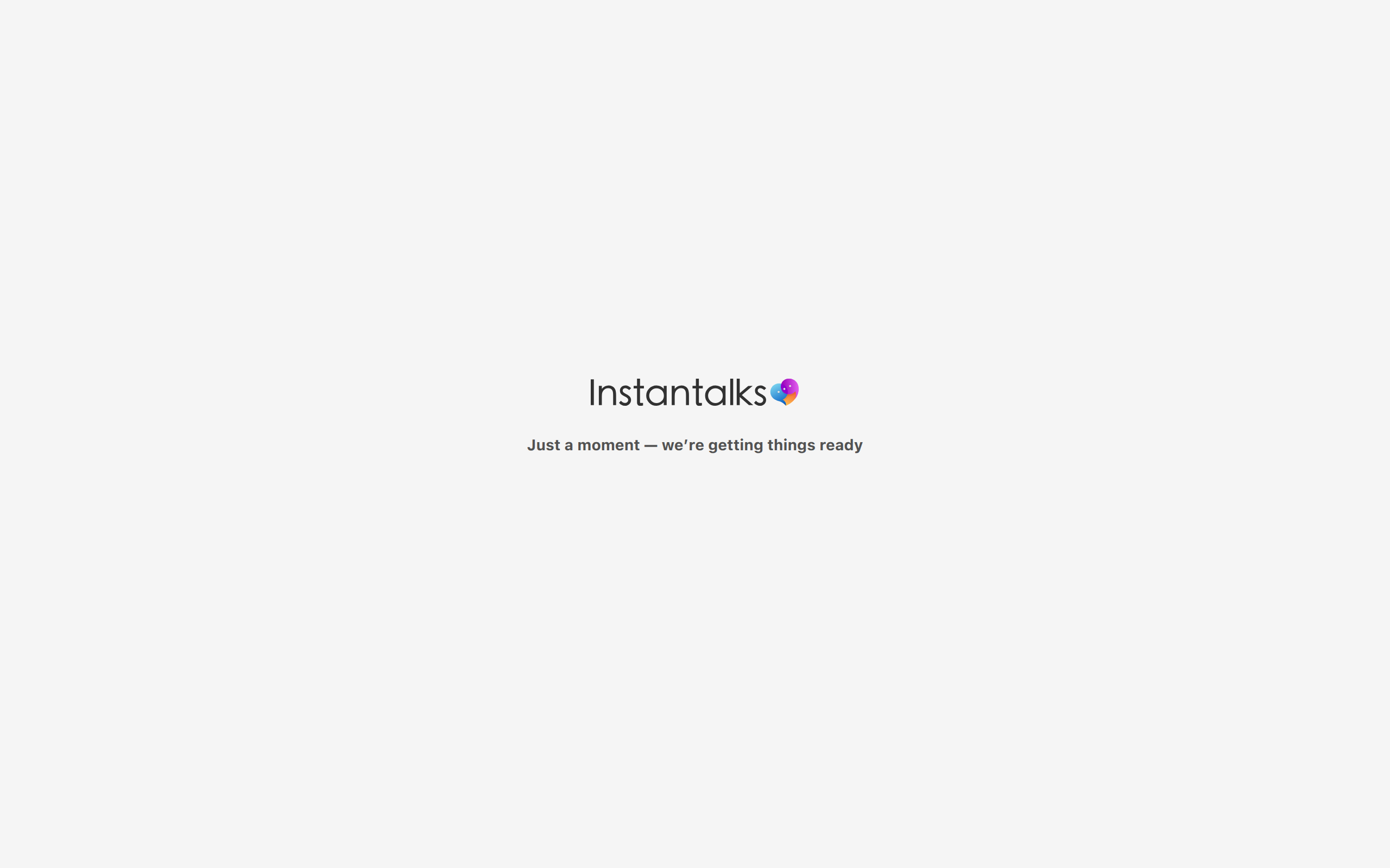 Screenshot of instantalks.com