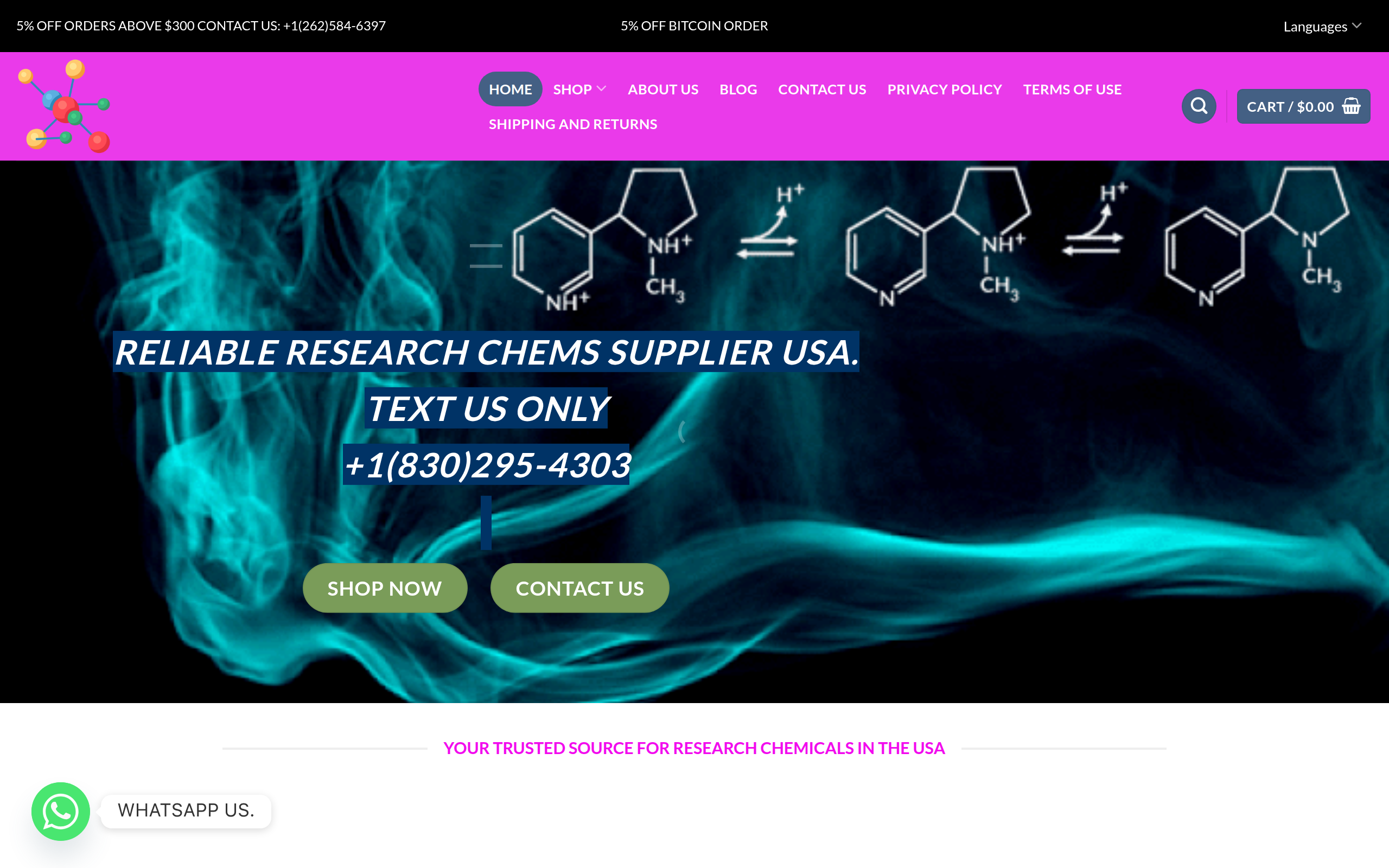 Screenshot of k2researchchem.com