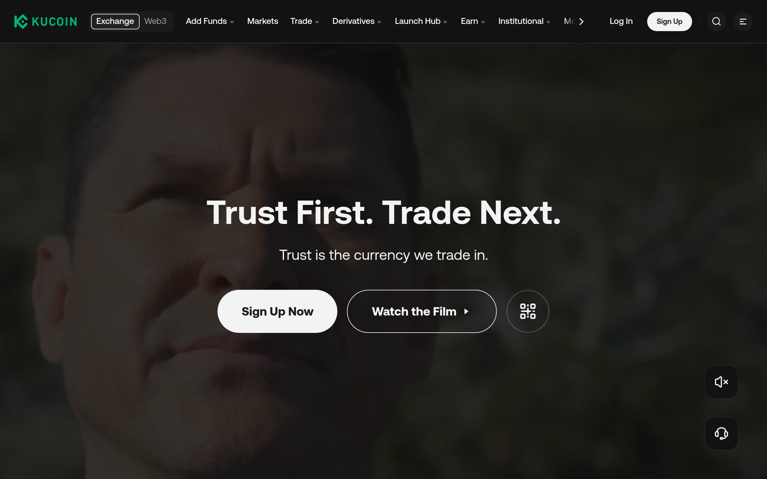 Screenshot of kucoin.com