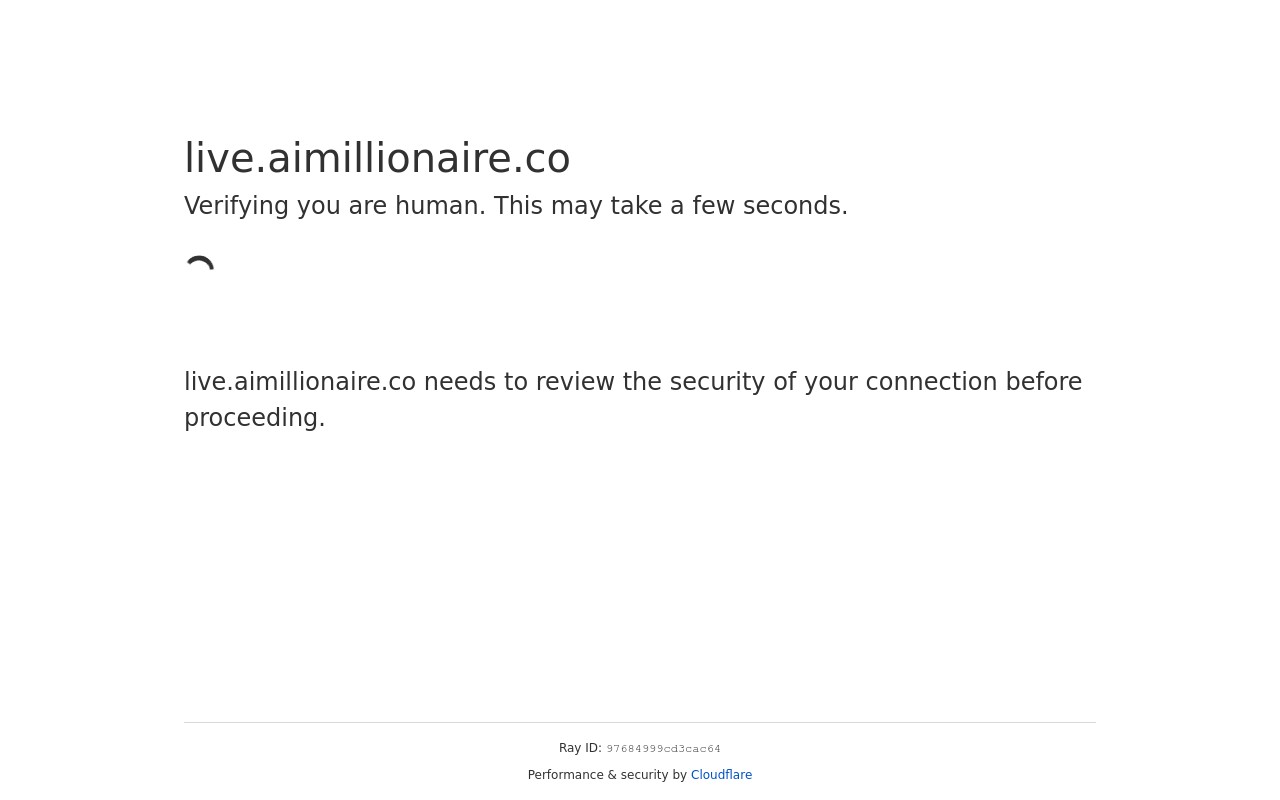 Screenshot of live.aimillionaire.co