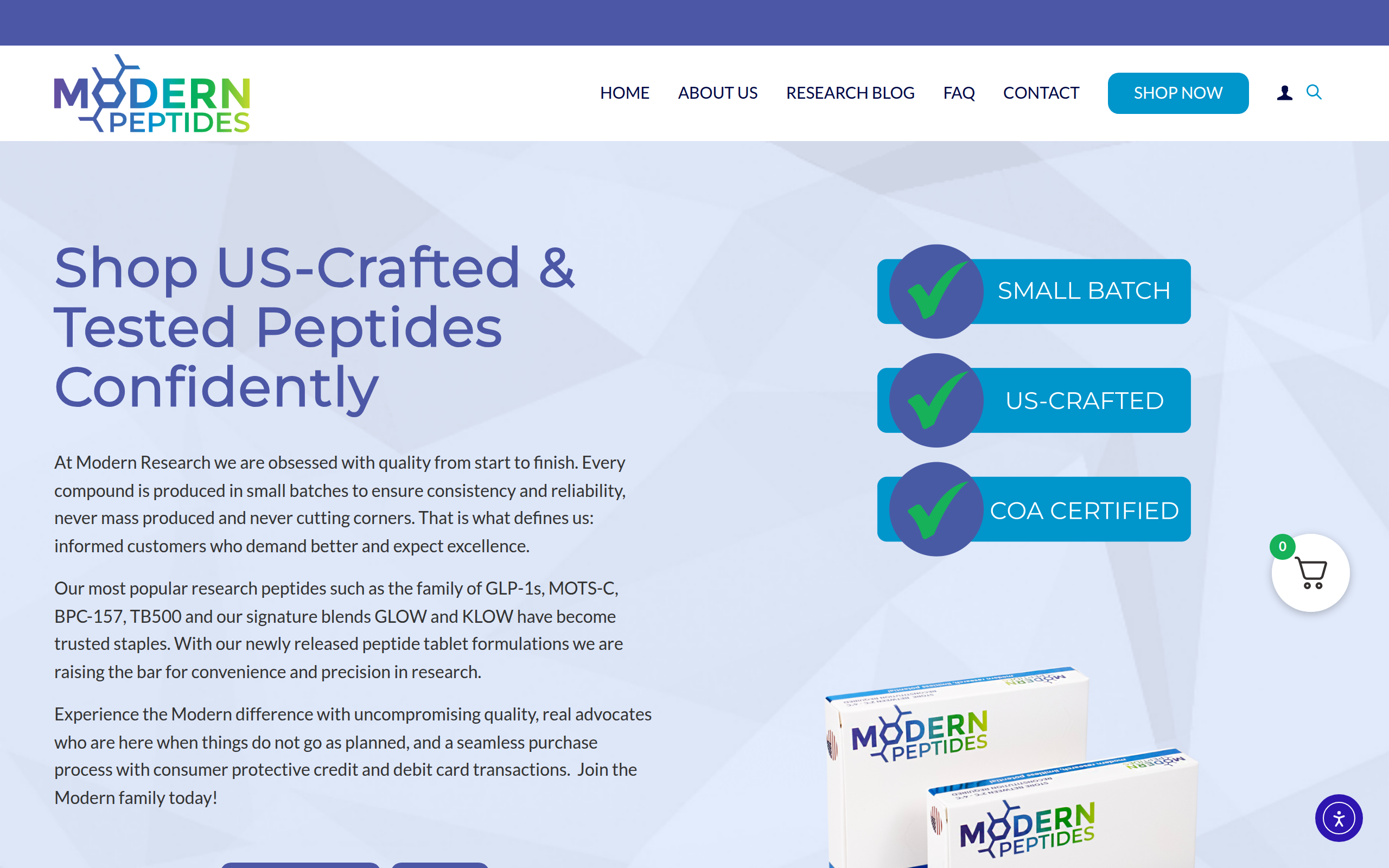 modernpeptides.com