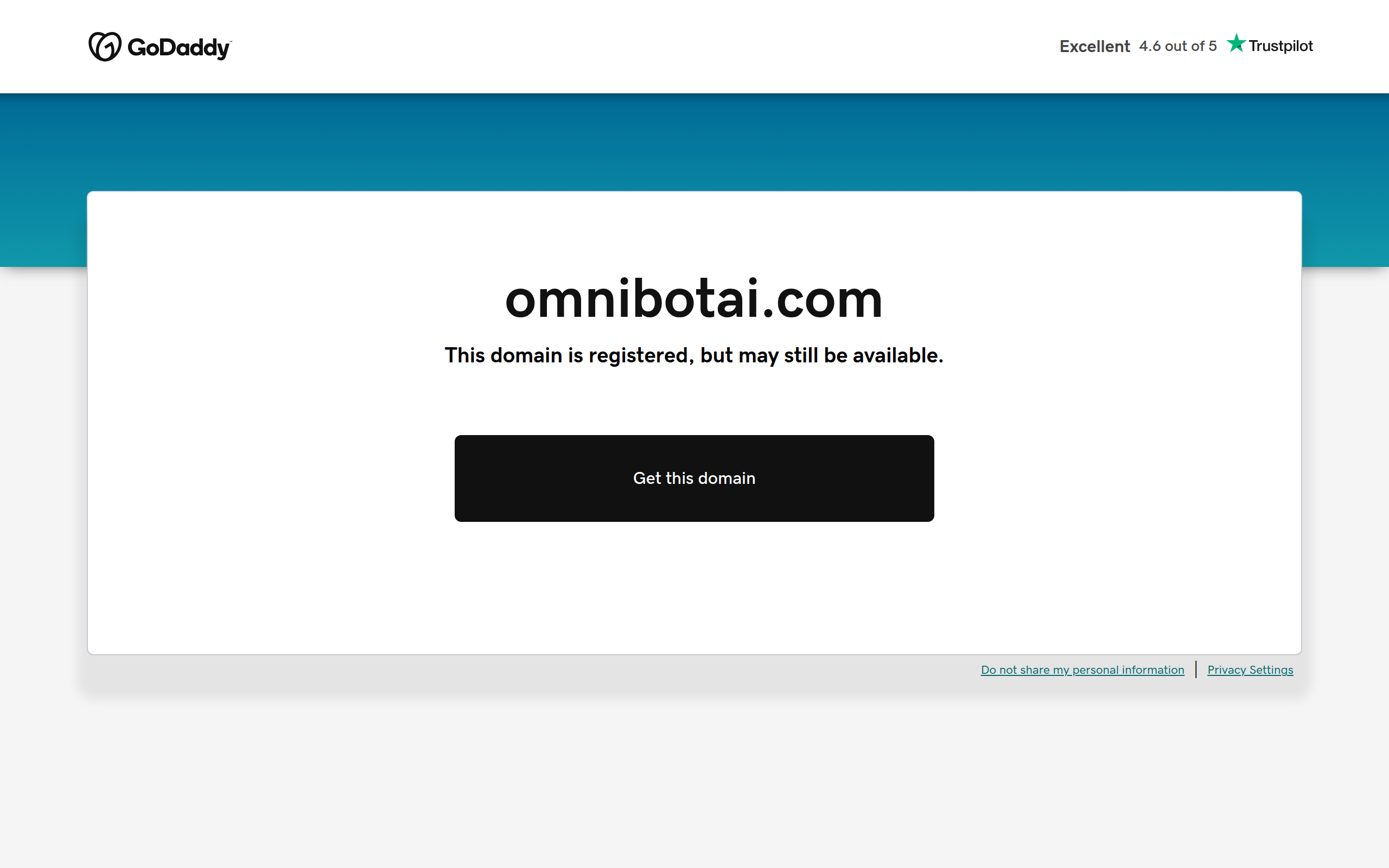 Screenshot of omnibotai.com