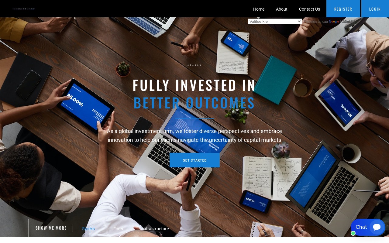 Screenshot of phonixtrade.ltd