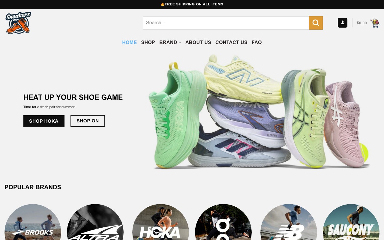 Screenshot of runforfun.shop