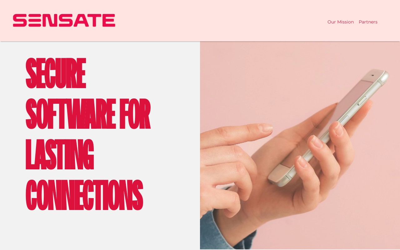 Screenshot of sensate-inc.com
