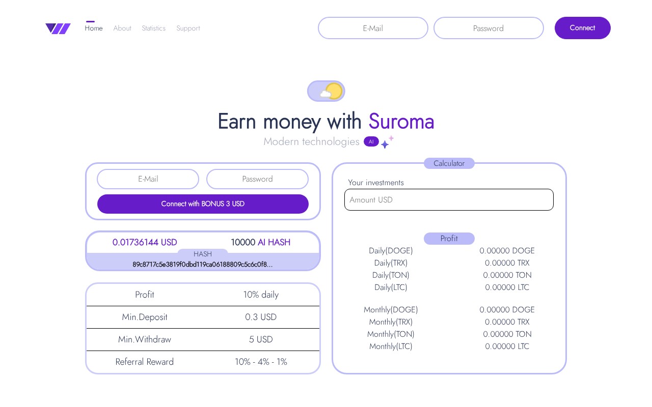 Screenshot of suroma.cc