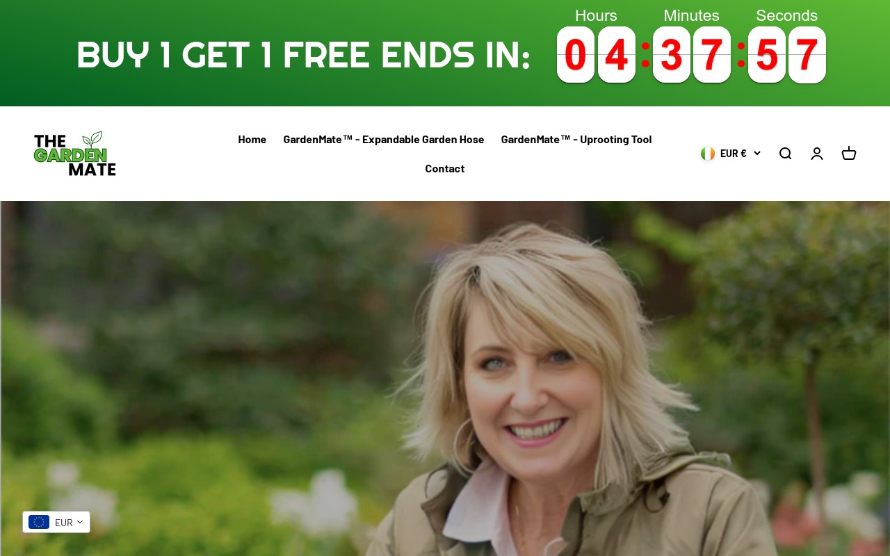 Screenshot of thegardenmate.com