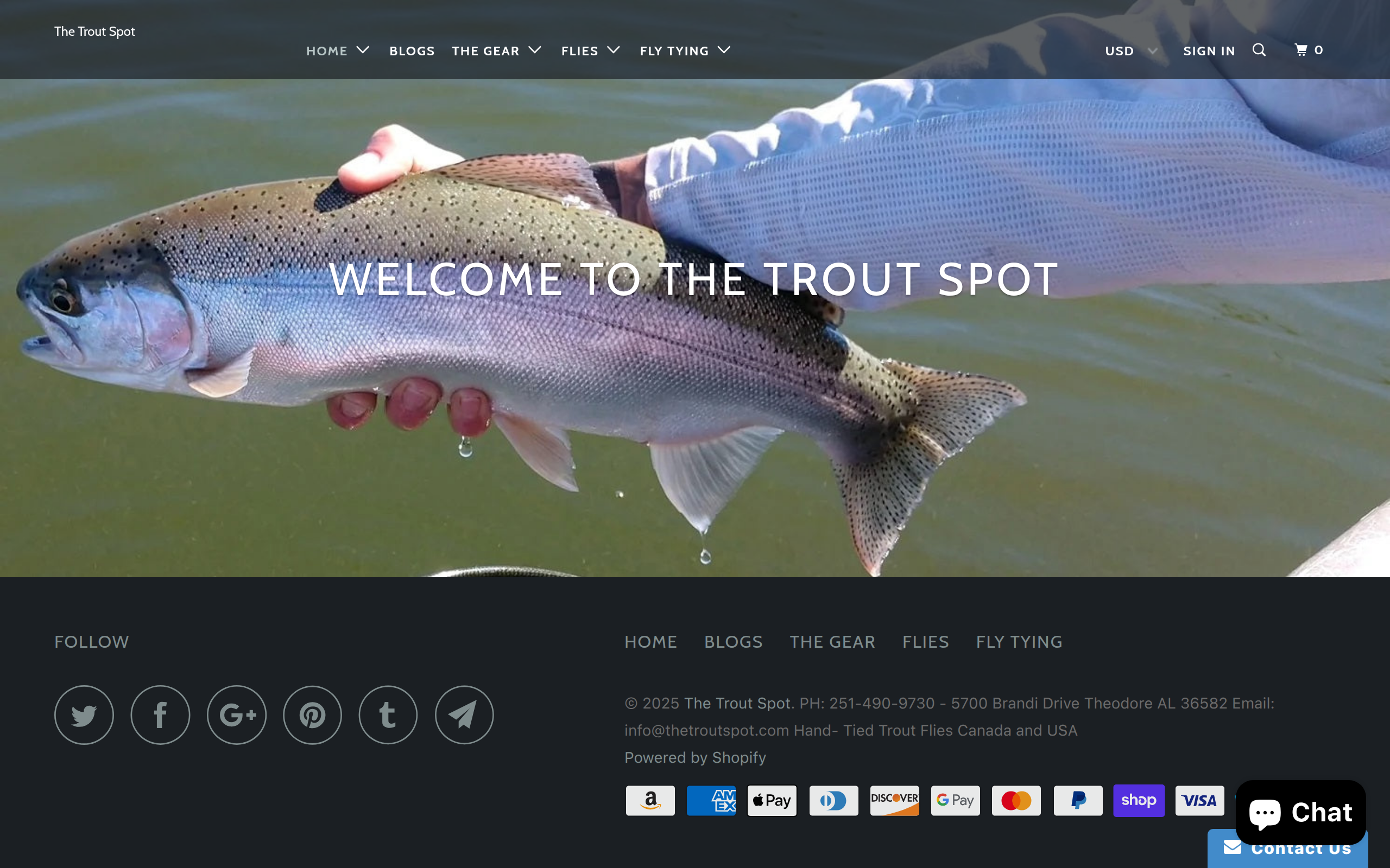 thetroutspot.com