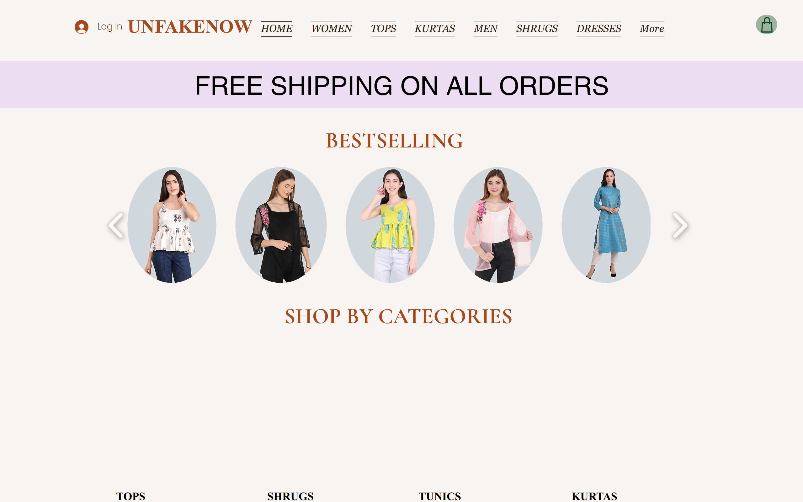 Screenshot of unfakenow.com