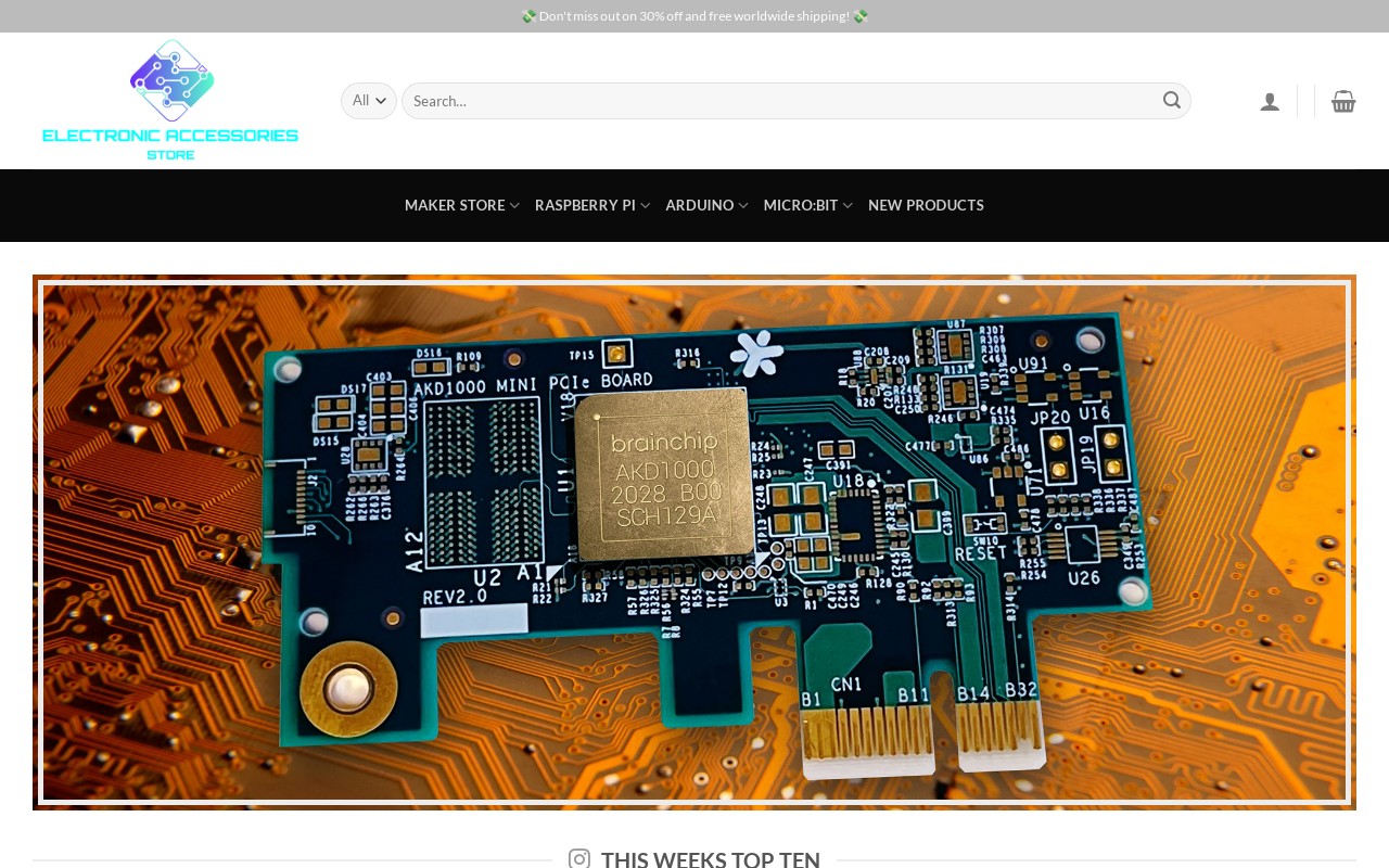 Screenshot of usmakershut.com