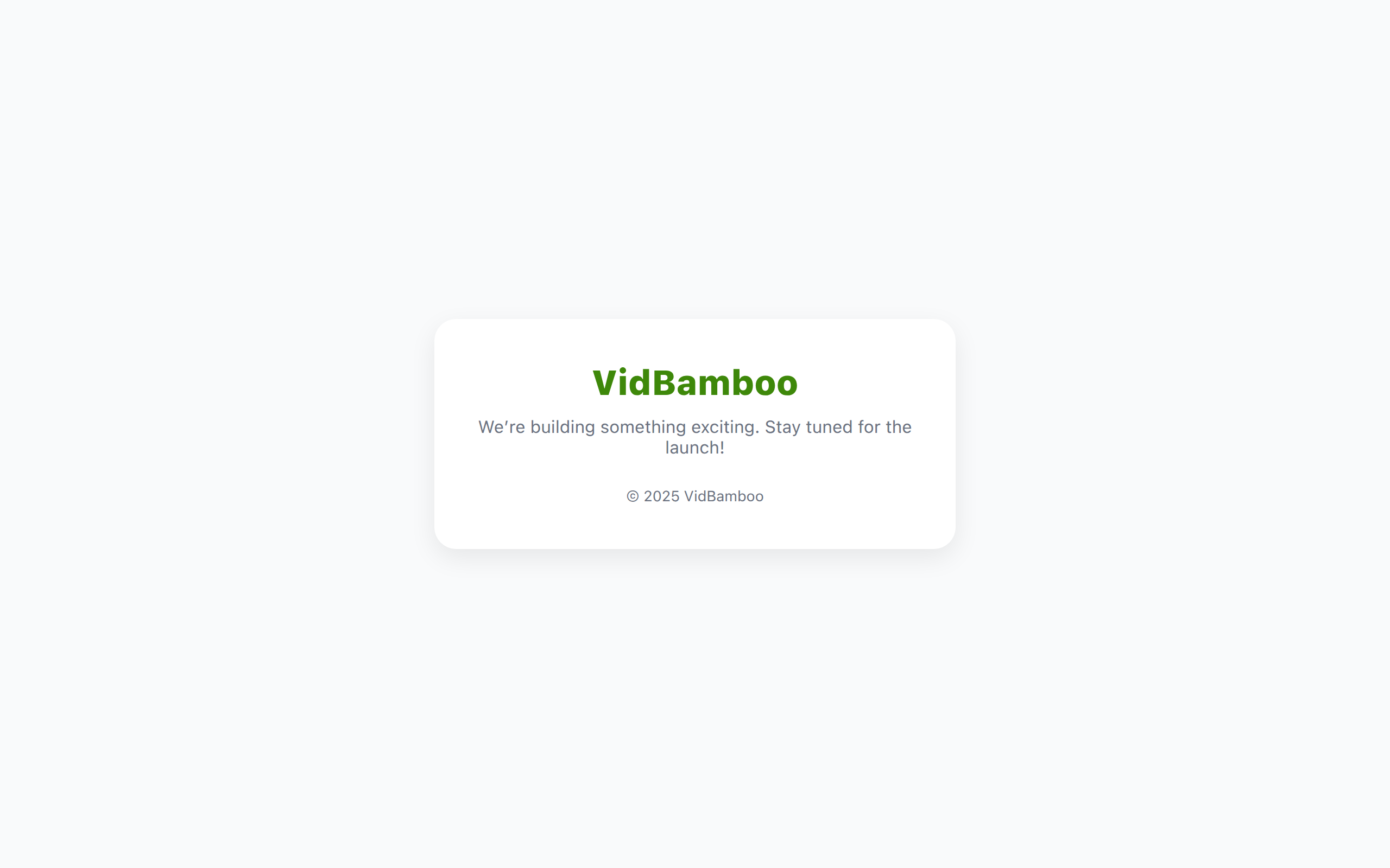 Screenshot of vidbamboo.com