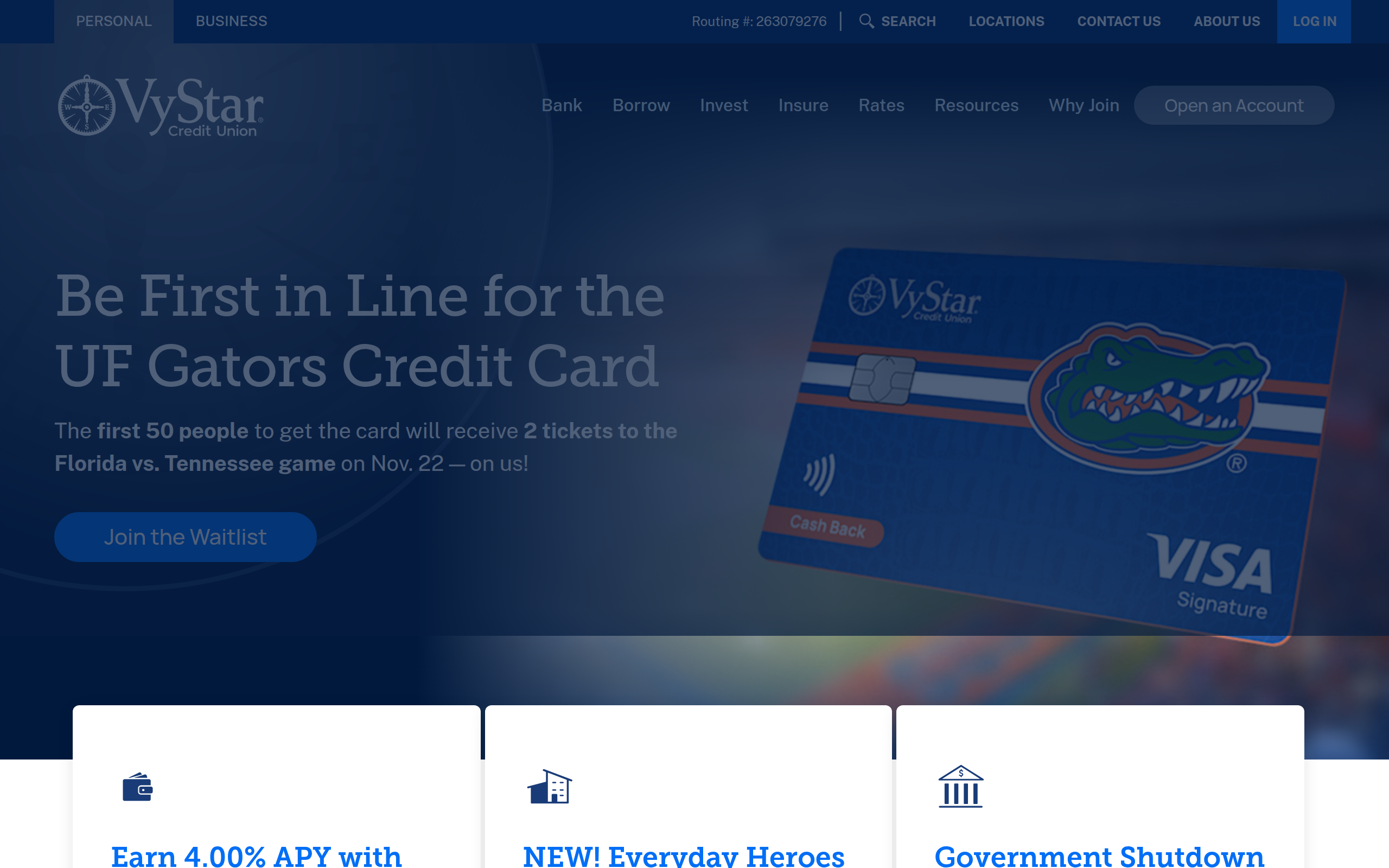 Screenshot of vystarcu.org