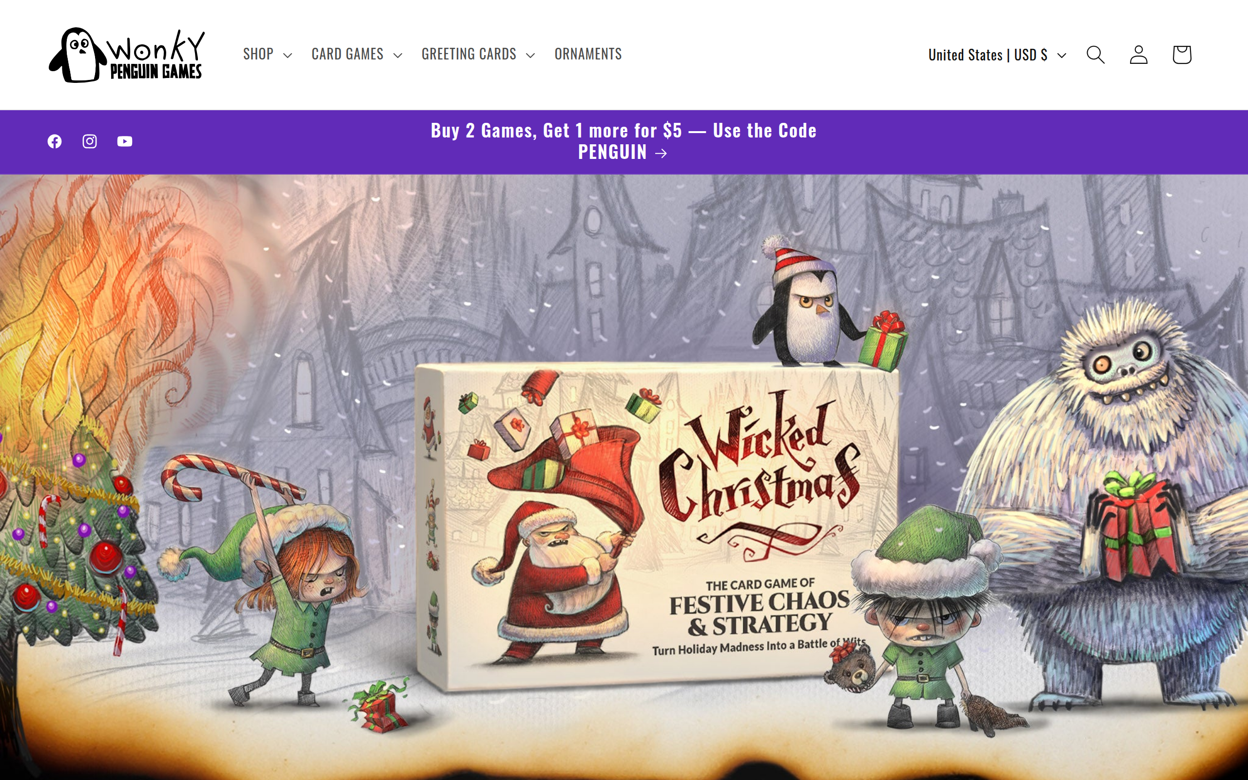 wonkypenguingames.com
