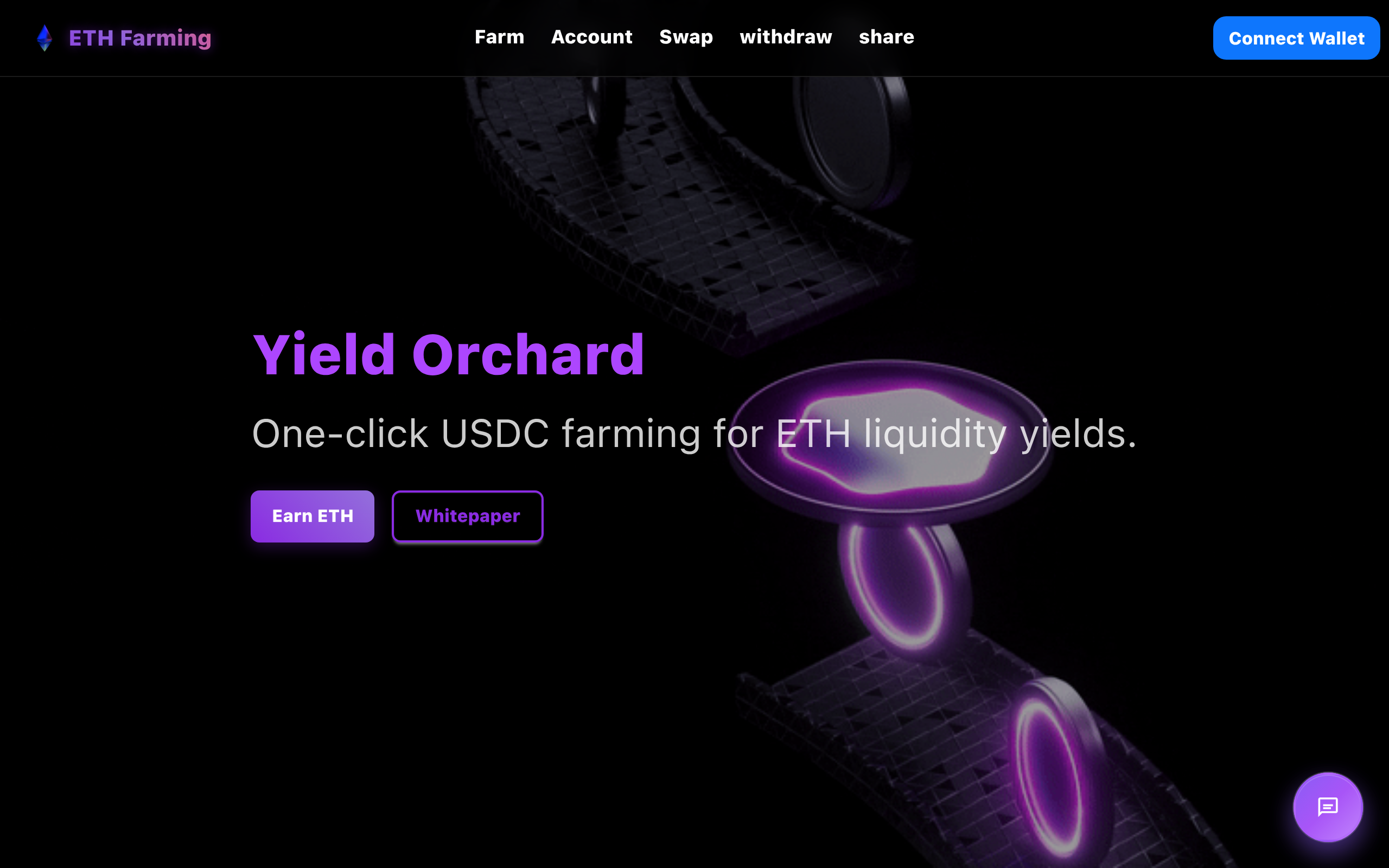 Screenshot of yieldichain.com